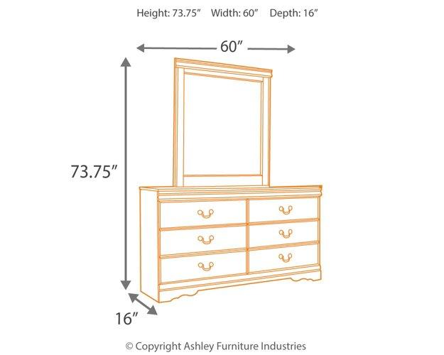 Huey Vineyard Dresser and Mirror Dresser & Mirror Ashley Furniture