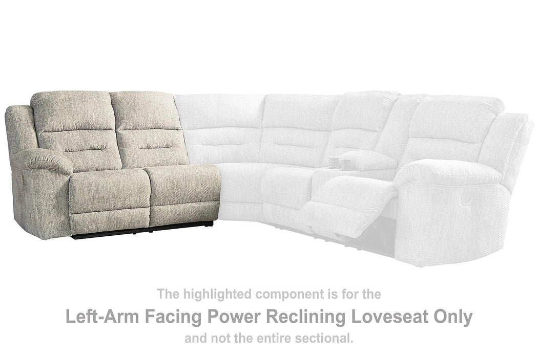 Family Den Power Reclining Sectional Sectional Ashley Furniture