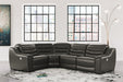 Center Line Power Reclining Sectional Sectional Ashley Furniture