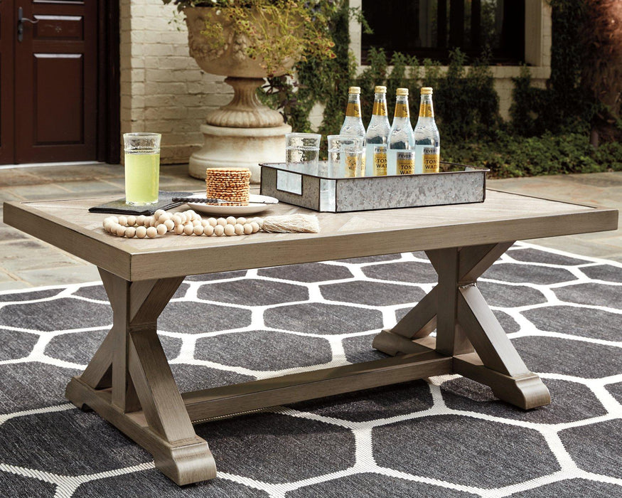 Beachcroft Outdoor Coffee Table Outdoor Cocktail Table Ashley Furniture