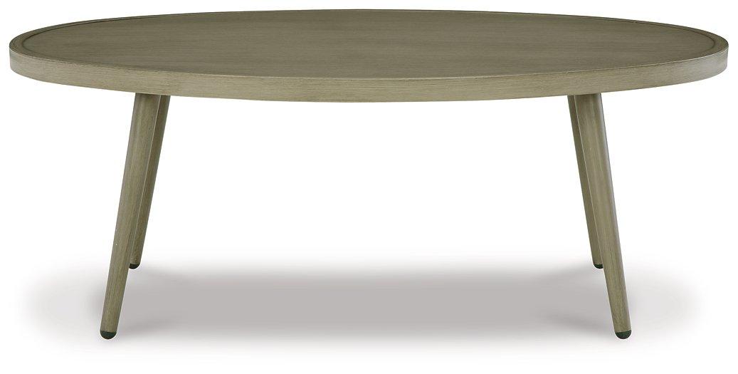 Swiss Valley Outdoor Coffee Table Outdoor Cocktail Table Ashley Furniture