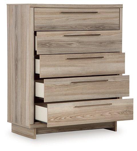 Hasbrick Wide Chest of Drawers Chest Ashley Furniture