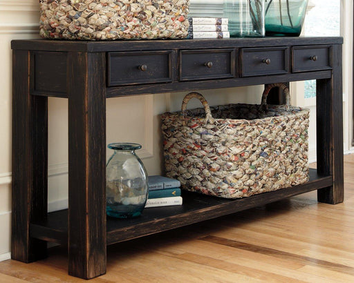 Gavelston Sofa/Console Table - Dayton Discount Furniture
