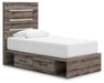 Graystorm Bed with Storage Bed Ashley Furniture