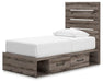 Graystorm Bed with Storage Bed Ashley Furniture