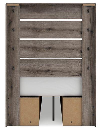 Graystorm Bed with Storage Bed Ashley Furniture