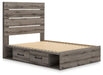 Graystorm Bed with Storage Bed Ashley Furniture