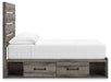 Graystorm Bed with Storage Bed Ashley Furniture