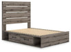 Graystorm Bed with Storage Bed Ashley Furniture