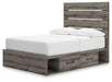 Graystorm Bed with Storage Bed Ashley Furniture