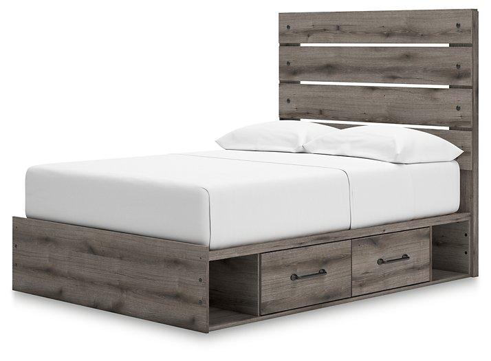 Graystorm Bed with Storage Bed Ashley Furniture