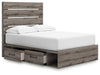 Graystorm Bed with Storage Bed Ashley Furniture