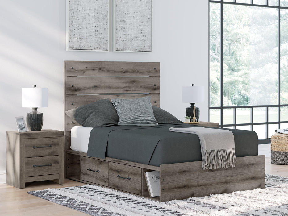 Graystorm Bed with Storage Bed Ashley Furniture