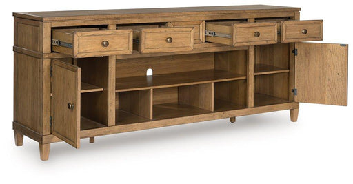 Sharlance 81" TV Stand - Dayton Discount Furniture