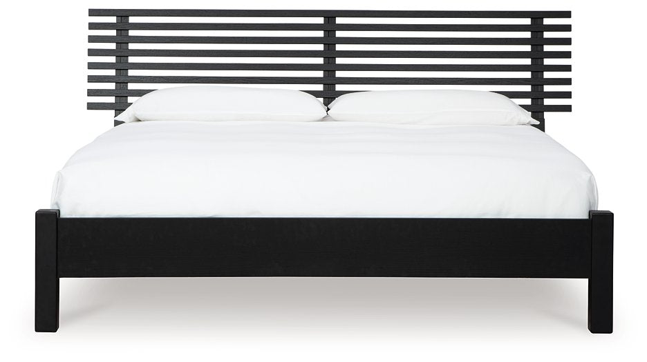 Danziar Slat Bed Bed Ashley Furniture