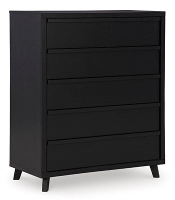 Danziar Wide Chest of Drawers Chest Ashley Furniture