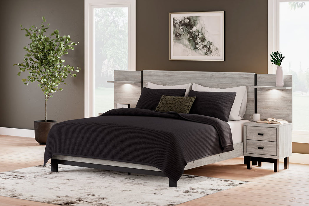 Vessalli Bed with Extensions Bed Ashley Furniture