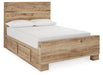 Hyanna Bed with 2 Side Storage Bed Ashley Furniture