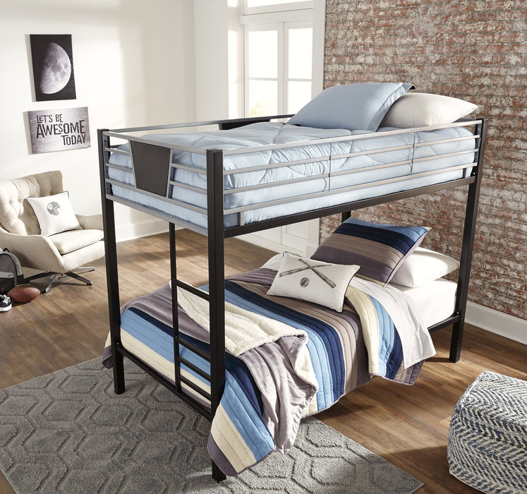 Dinsmore Bunk Bed with Ladder Bed Ashley Furniture