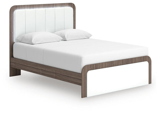 Kendanport Upholstered Bed - Dayton Discount Furniture