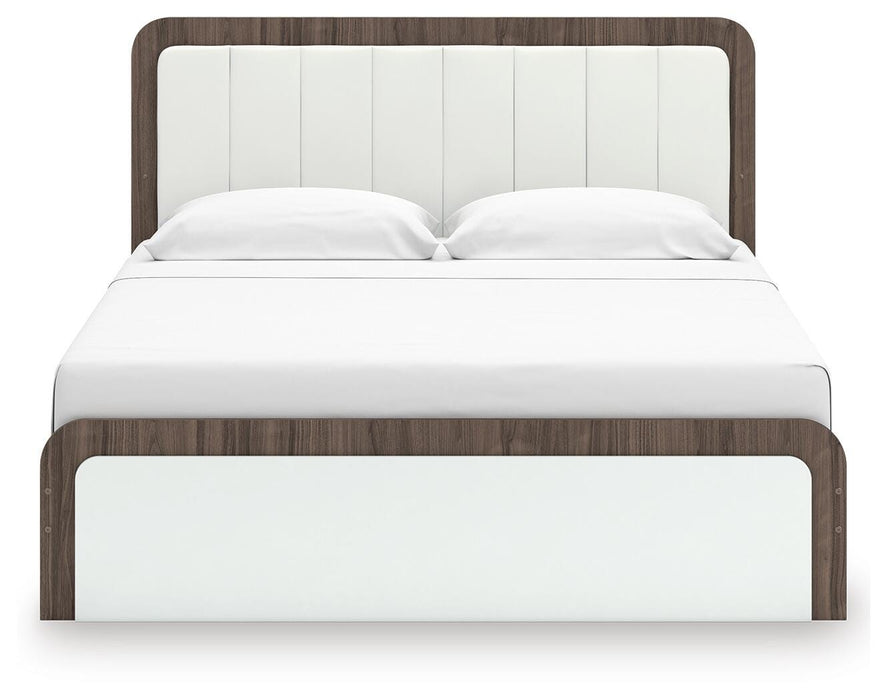 Kendanport Upholstered Bed - Dayton Discount Furniture