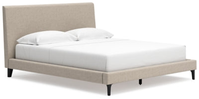 Cielden Upholstered Bed with Roll Slats - Dayton Discount Furniture