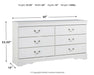 Anarasia Dresser - Dayton Discount Furniture