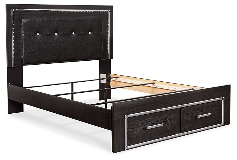 Kaydell Upholstered Bed with Storage Bed Ashley Furniture