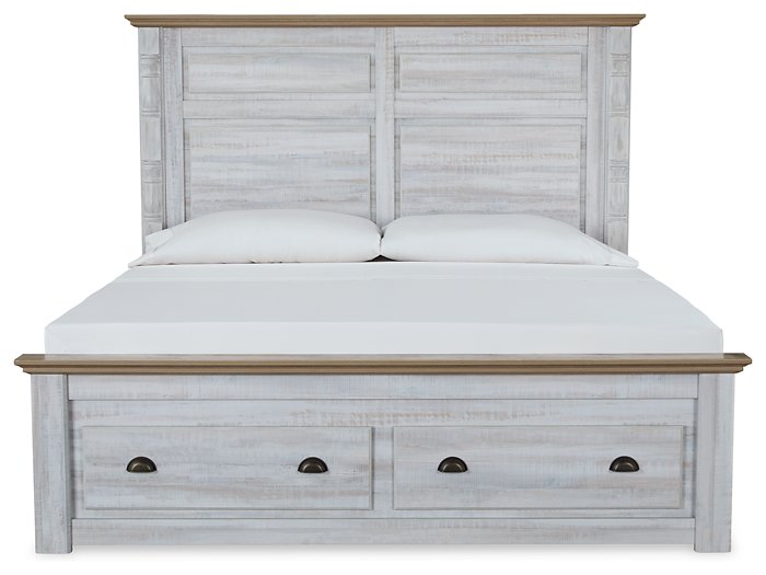 Haven Bay Panel Storage Bed Bed Ashley Furniture