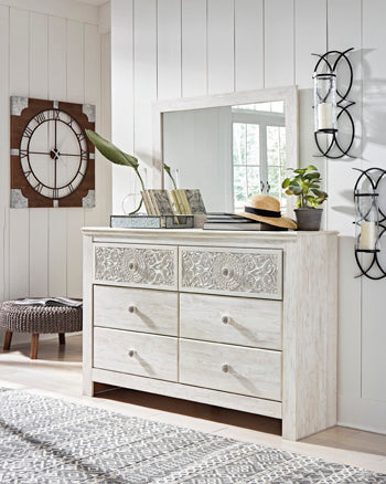 Paxberry Dresser and Mirror Dresser and Mirror Ashley Furniture