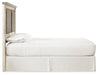 Cambeck Upholstered Panel Storage Bed Bed Ashley Furniture