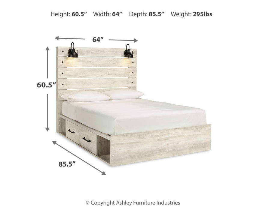 Cambeck Bed with 4 Storage Drawers - Dayton Discount Furniture