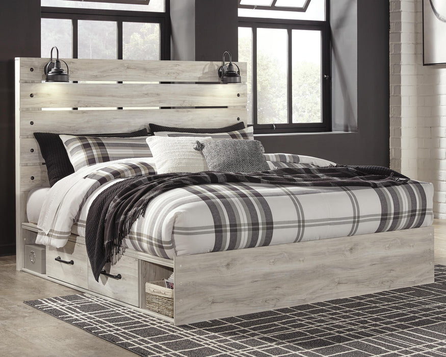 Cambeck Bed with 2 Storage Drawers - Dayton Discount Furniture