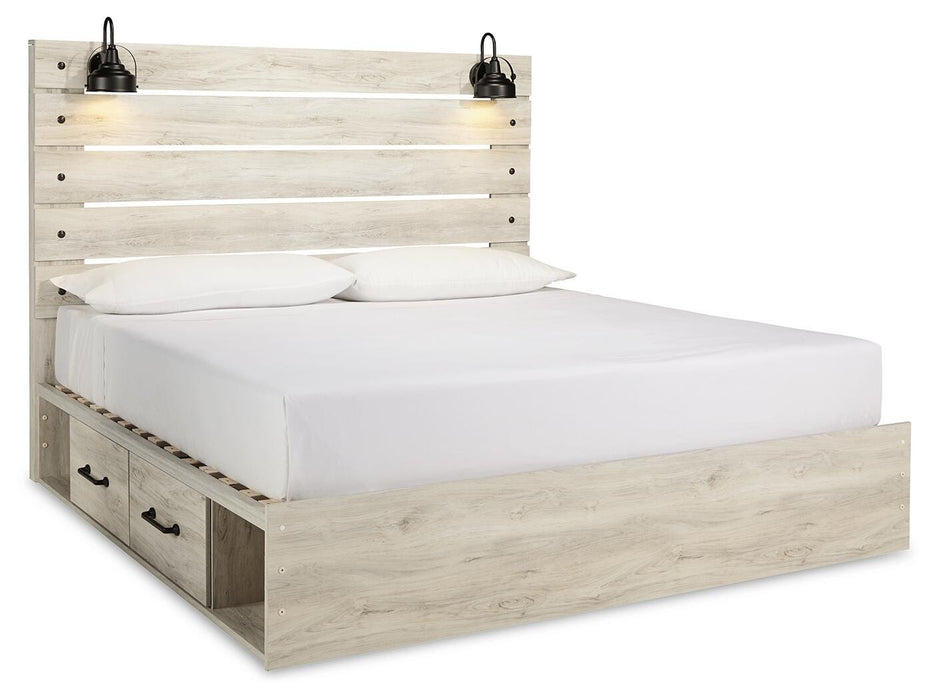 Cambeck Bed with 2 Storage Drawers - Dayton Discount Furniture