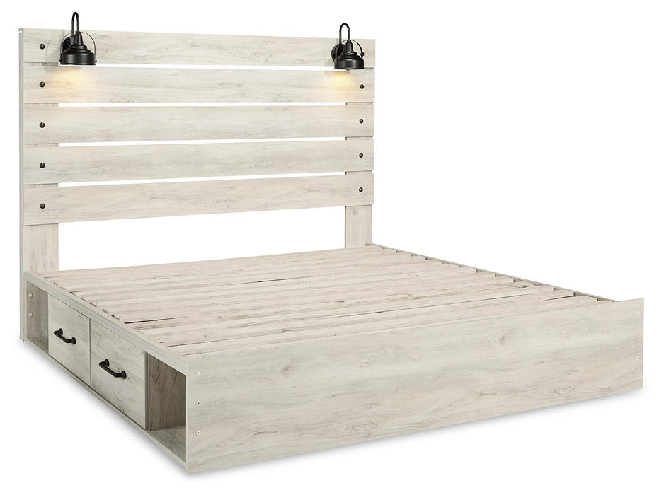 Cambeck Bed with 2 Storage Drawers - Dayton Discount Furniture