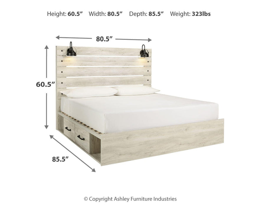Cambeck Bed with 4 Storage Drawers - Dayton Discount Furniture