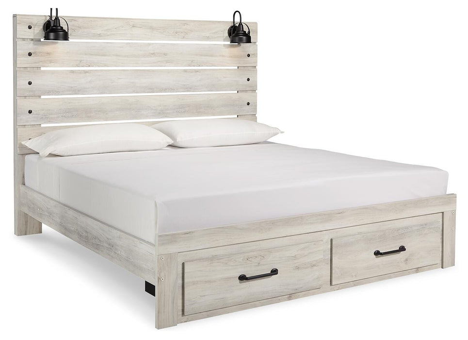 Cambeck Bed with 2 Storage Drawers - Dayton Discount Furniture
