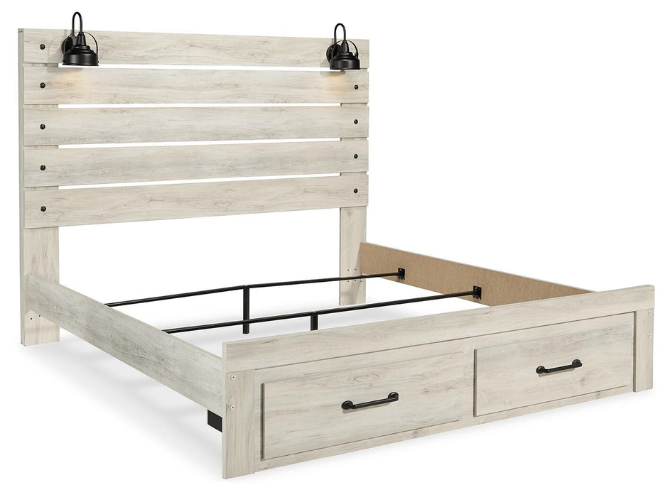 Cambeck Bed with 2 Storage Drawers - Dayton Discount Furniture