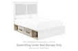 Cambeck Upholstered Bed with 2 Side Under Bed Storage Bed Ashley Furniture