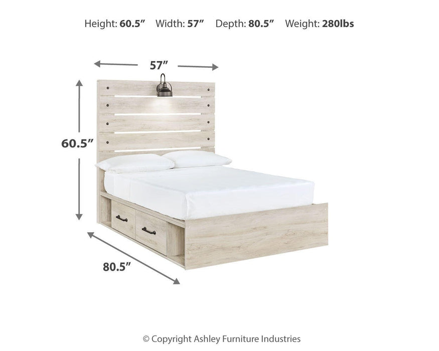 Cambeck Bed with 4 Storage Drawers - Dayton Discount Furniture