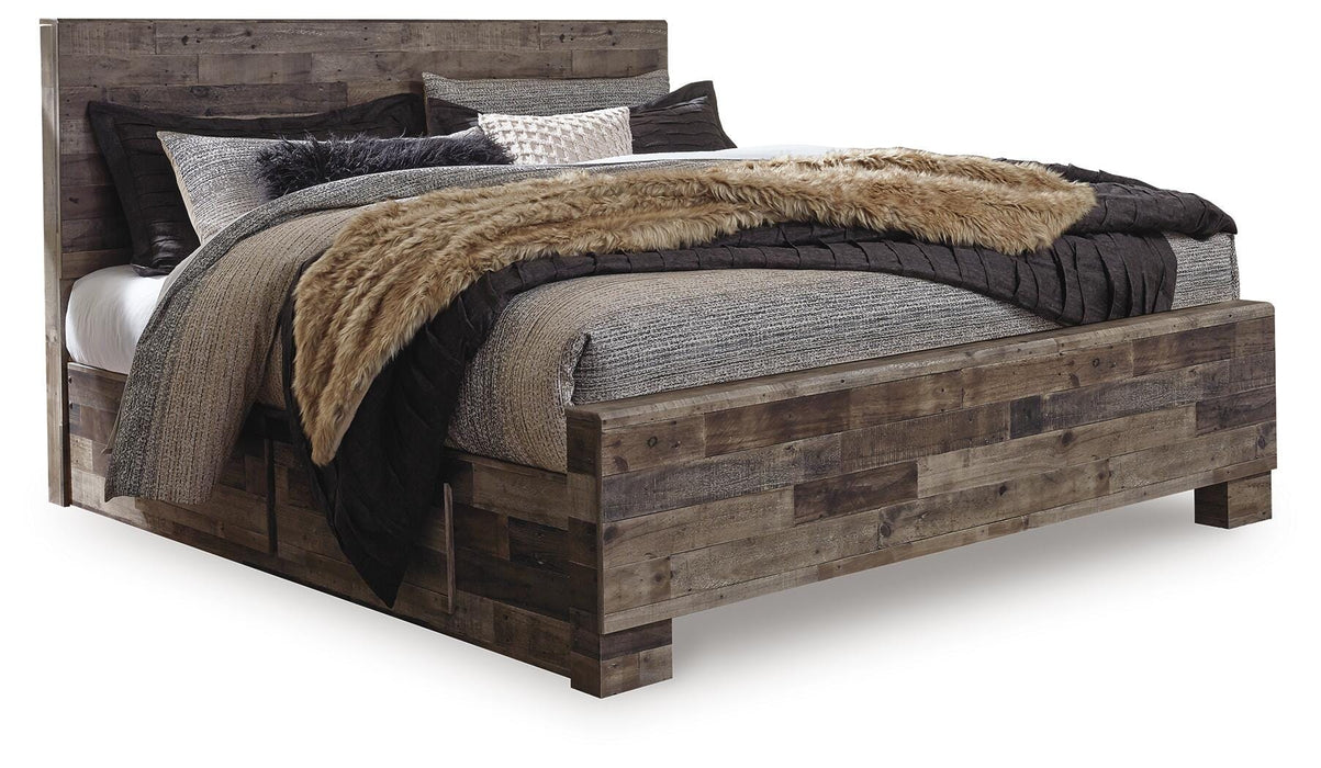 Derekson Bed with 2 Side Storage - Dayton Discount Furniture
