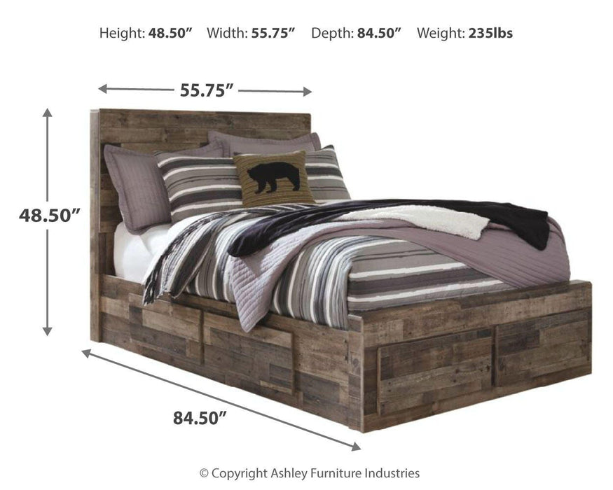 Derekson Youth Bed with 6 Storage Drawers - Dayton Discount Furniture