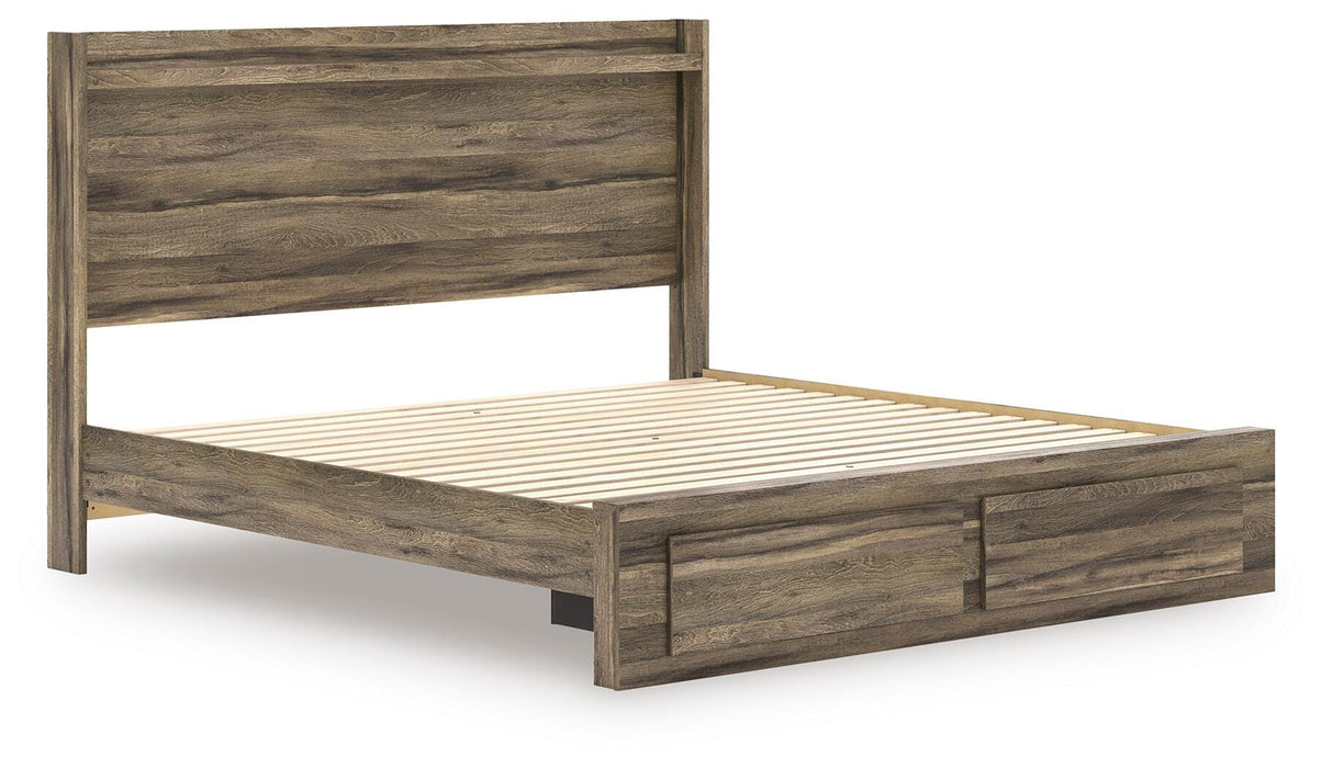 Elbrim Panel Storage Bed - Dayton Discount Furniture