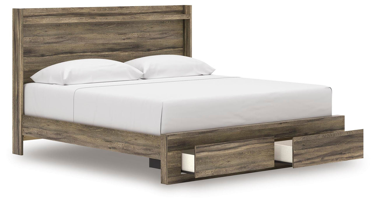 Elbrim Panel Storage Bed - Dayton Discount Furniture