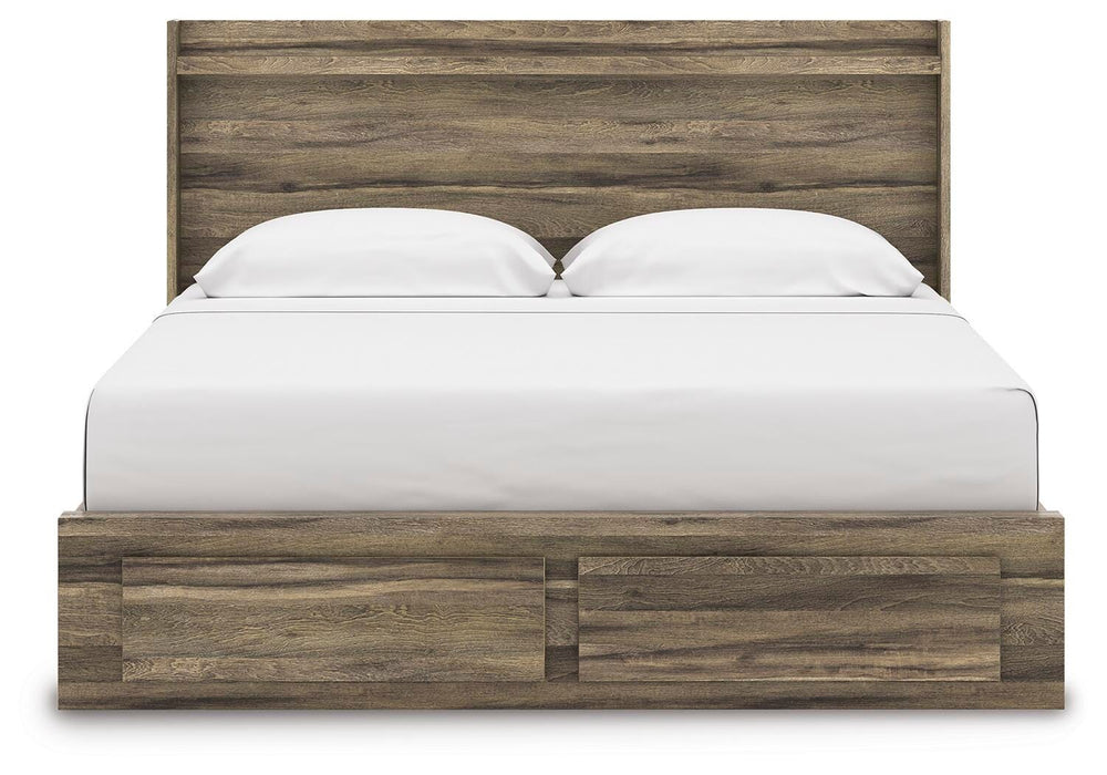 Elbrim Panel Storage Bed - Dayton Discount Furniture
