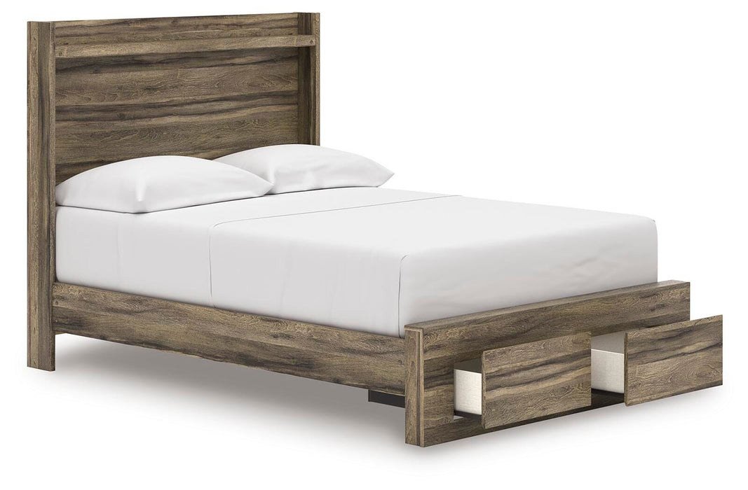 Elbrim Panel Storage Bed - Dayton Discount Furniture