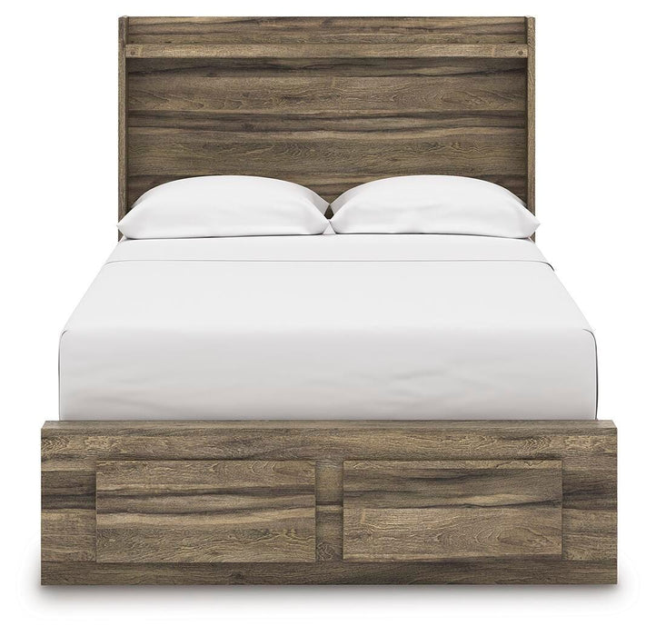 Elbrim Panel Storage Bed - Dayton Discount Furniture