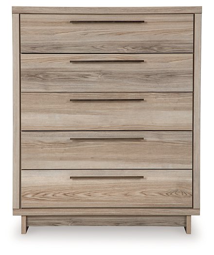 Hasbrick Wide Chest of Drawers Chest Ashley Furniture
