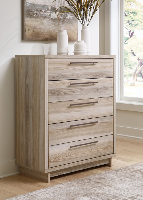 Hasbrick Wide Chest of Drawers Chest Ashley Furniture