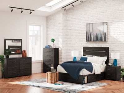 Hollivern Dresser and Mirror - Dayton Discount Furniture